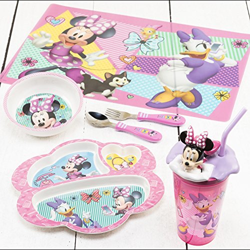 Zak Designs Minnie Easy Grip Fork & Spoon Set Zak Designs Minnie Easy Grip Fork & Spoon Set